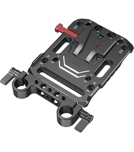 Pince Crabe Eonvic + Support V-Lock - Fixation Rapide Pour Batterie Appareil Photo