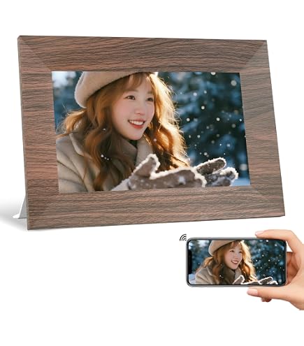 Amazon | KODAK 8インチ WiFi デジタル写真フレーム 1280x 800 IPS HD