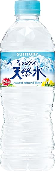 サントリー 天然水 南アルプス 550ml×24本 ナチュラルミネラルウォーター