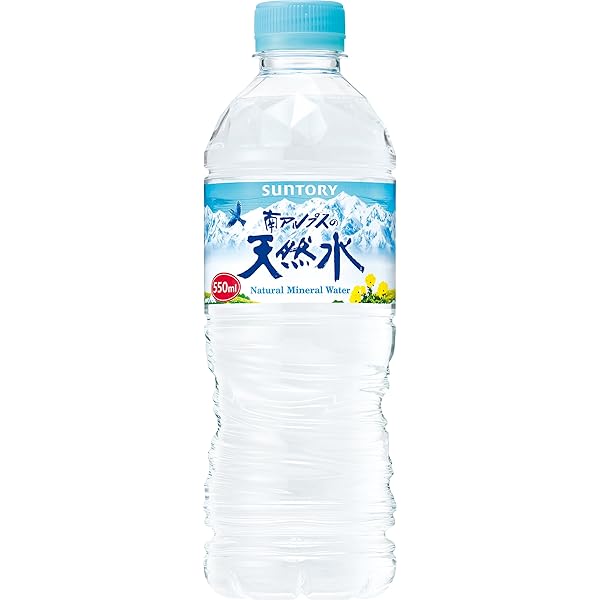 Amazon.co.jp: サントリー 天然水(南アルプス)550ml : 食品