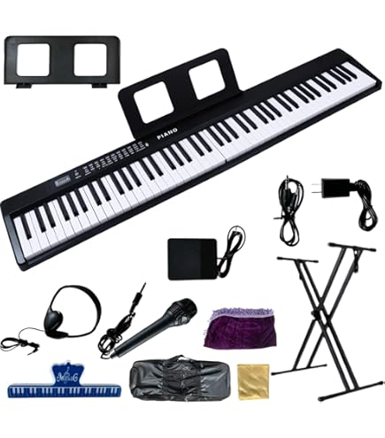 Amazon | 【ピアノスタンドセット】 トモイ TOMOI 電子ピアノ 88鍵盤