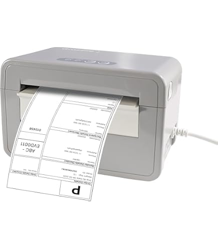 Amazon | LENVII デスクトップサーマルラベルプリンター、203