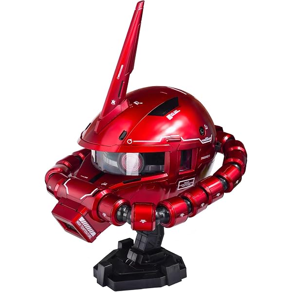 Amazon.co.jp: [EINI] シャア専用ザク マスク リアルモデル 可動発光