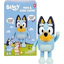 Amazon.co.jp: Bluey Hide & Seek Game - ビンゴのフィギュアを隠し