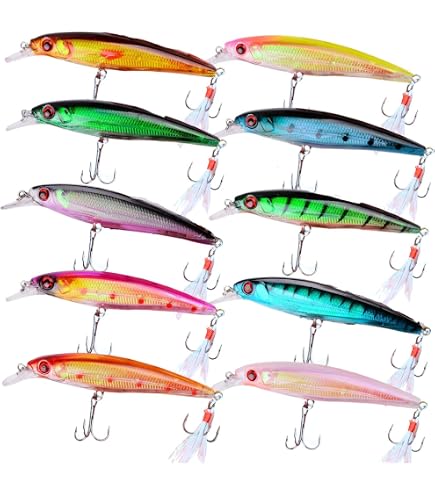 Amazon.co.jp: ミノー ルアー 5本セット 10.5cm/15g マルチジョイント