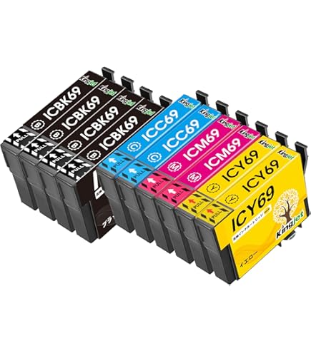 Amazon.co.jp: PX-405A インク エプソン プリンター IC69 4色セット