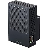 エレコム WiFi 無線LAN 中継器 11ac 867+300Mbps 離れ家モード搭載 ハイパワータイプ ブラック WTC-C1167GC-B