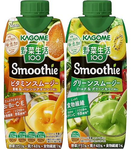 Amazon.co.jp: カゴメ 野菜生活100 Smoothie(スムージー) スイカ