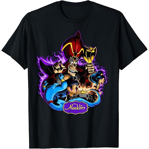 アラジン ジャファーのTシャツ TDR Amazon | ディズニー アラジン ジャファー Make Your Wish