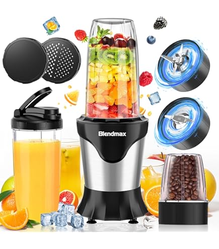 未使用品✧*。Magic Bullet ミルミキサー ジューサー Amazon | マジック ブレット ブレンダー S シルバー MBR - 1101