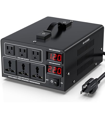 Amazon.co.jp: PowerBright VC-2000J Transformer, Step Up / Down