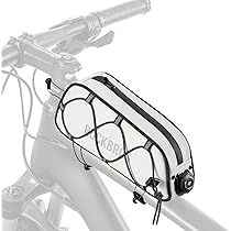 新品 ROCKBROS フレームバッグ 自転車 防水 ホワイト 多機能収納バッグ 新品 ROCKBROS フレームバッグ 自転車 防水 ホワイト 多機能収納