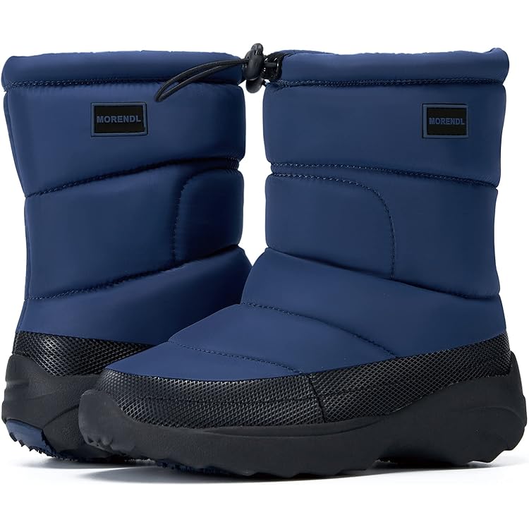 Amazon | [MORENDL] スノーブーツ メンズ レディース 防水 防滑 長靴