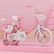 Amazon.co.jp: 子ども自転車 子供自転車女の子自転車ピンク12