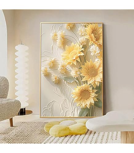 Amazon.co.jp: 的場錠 華 F4号 受注制作 油彩画 油絵 静物画 花と花瓶