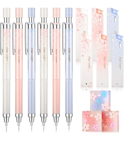 Amazon.co.jp: MOZXIRZ シャープペンシル 6本 0.5mm かわいいパンダ