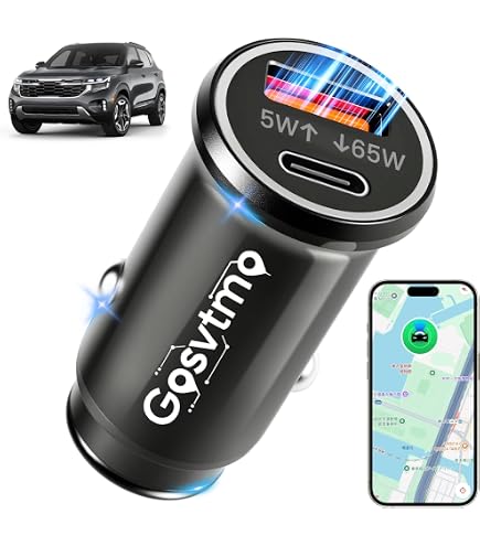 Amazon.co.jp: 【業界初 車用 エアタグ＋車載充電 一体型】シガー