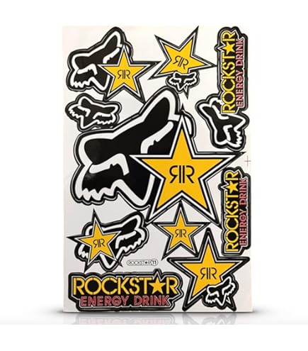 Amazon.co.jp: ノーブランド品 汎用 ロックスター Rockstar エナジー 