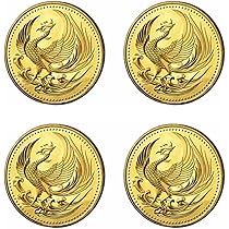 Amazon.co.jp: Anfang 日本金貨 鳳凰 菊花紋章 コイン メダル