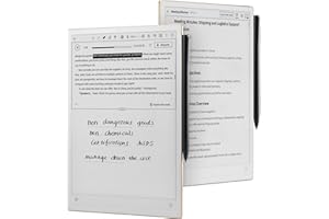 iflytek AINOTE 2 Paper Tablet, 10.65" Large Screen Electronic Notebook with Pen, 4.2mm Ultrathin Note Taking Tablet Powered by ChatGPT, 15-Language Transcription Support, Google Play Compatible