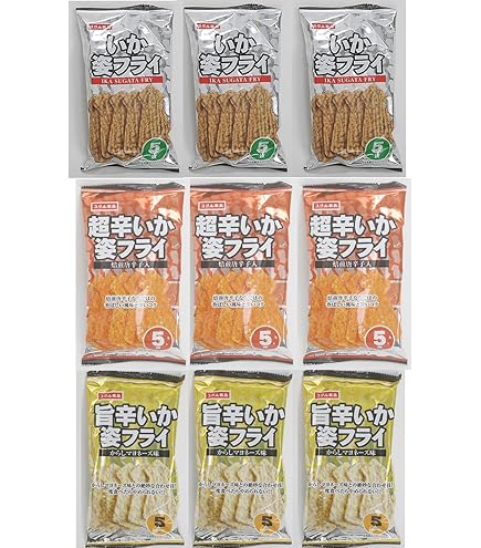 Amazon | 超辛いか姿フライ スグル食品 5枚入 ×10袋セット