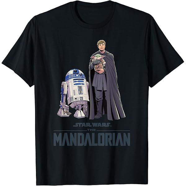 Amazon | スター・ウォーズ グローグー マンダロリアン Tシャツ