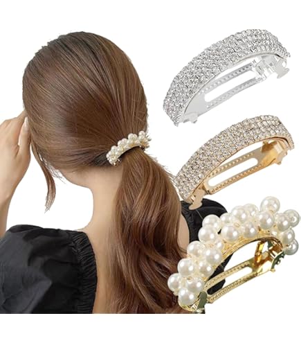 Amazon.co.jp: [セリーヌ] バレッタ 髪留め ヘアアクセサリー