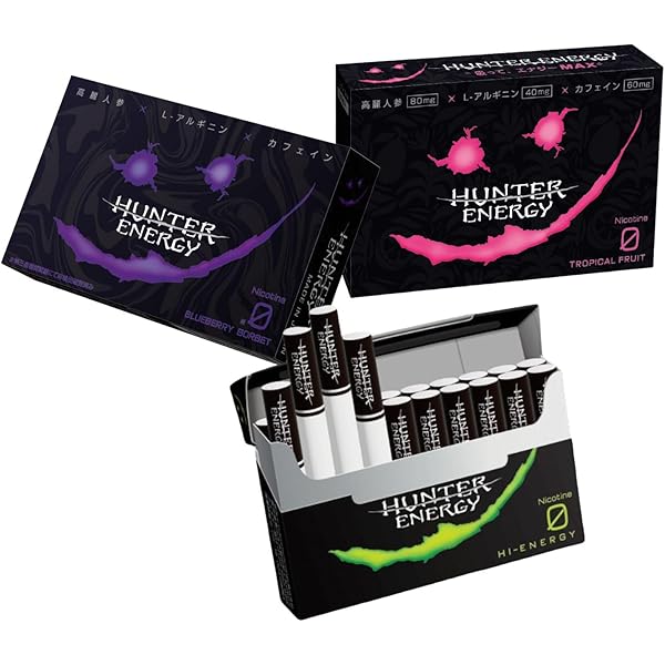 Amazon.co.jp: HUNTER ENERGY ハンターエナジー 電子タバコ ノン