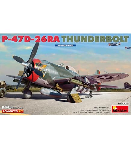 Amazon | ミニアート(Miniart) 1/48 アメリカ P-47D-25RE サンダー