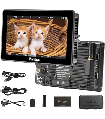 Amazon | Portkeys BM5IV WR 5.5インチ 2000nits 4K 60P HDMI互換 3G