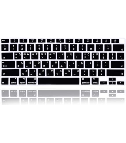 Amazon.co.jp: XSKN 韓国ブラック米国版シリコンキーボードカバー