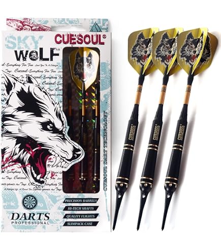 Amazon.co.jp: CUESOUL Dragon Series 90% Tungsten 18g Soft Tip Dart