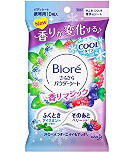 ビオレ さらさらパウダーシート せっけんの香り つめかえ用