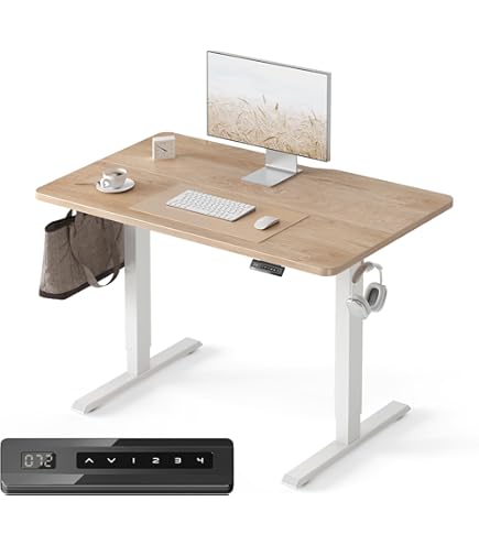 【完全未開封　新品】FEZIBO 電動昇降式デスク 120cm x 60cm Amazon | FEZIBO 昇降デスク スタンディングデスク 幅120cm