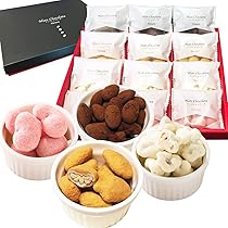 Amazon | お菓子 チョコ 贅沢ナッツショコラータ4種×3袋(12袋 