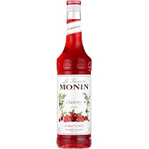 MONIN モナン クランベリー シロップ 700ml 6本セット Amazon | MONIN(モナン) クランベリー シロップ 700ML 1本 | MONIN
