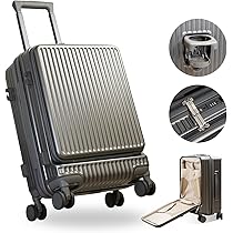 Amazon | [CICIBELLA] スーツケース 38L 機内持ち込み キャリー