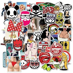 100枚 ランダム防水 ステッカーセット スーツケースステッカー 防水シール バイクステッカー ステッカーコレクションマ…