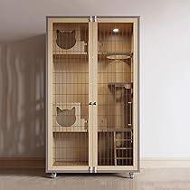 新品未使用　木製猫ケージ 楽天市場】マラソン最後6時間☆11％クーポン！【天然木製】猫