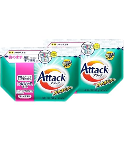 Amazon | アタック 高活性バイオパワー 大 | アタック | 液体洗剤