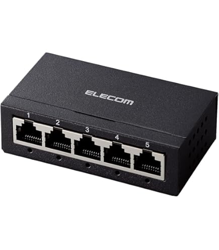 Amazon.co.jp: スイッチングハブ NE-Q05 ME-Q05P イーサネットスイッチ