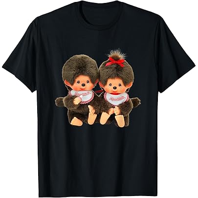 Amazon | モンチッチグラフィック Tシャツ | Tシャツ・カットソー 通販