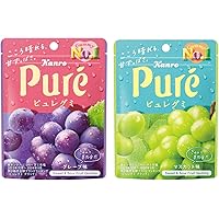 Amazon.co.jp: カンロ ピュレグミ グレープ マスカット 2種
