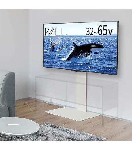 Amazon | SHARP AQUOS専用壁寄せスタンド AN-52WS2（52V、46V、42V型用 