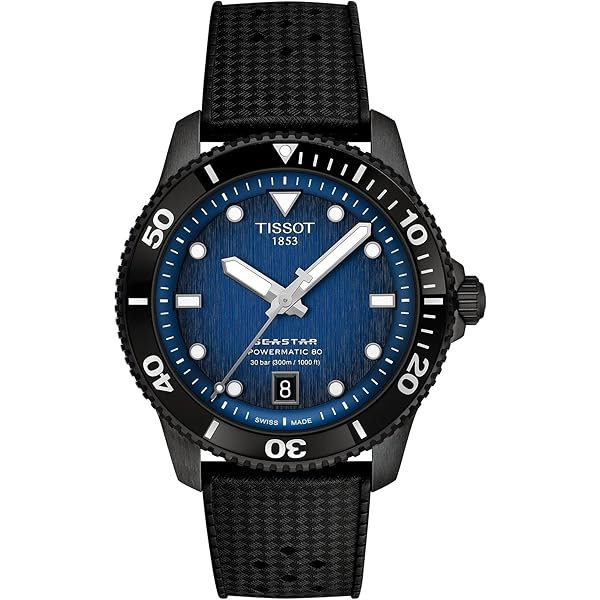 TISSOT 青文字盤 金属ベルト時計 sddefault.jpg