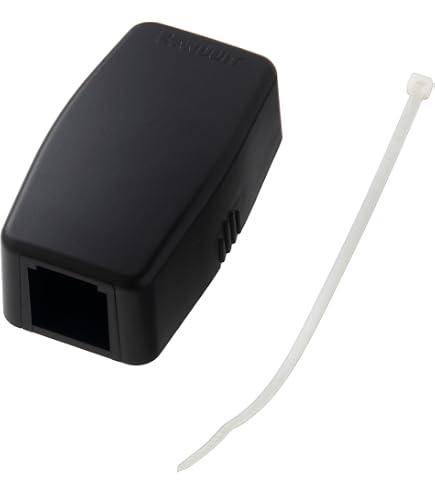 Amazon.co.jp: Panduit Corporation Cat6 Rosette Box Kit Shutter