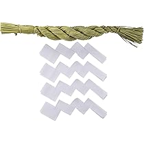 Amazon | 【神棚用神具】「注連縄(しめ縄/〆縄)：鼓胴型(こどう
