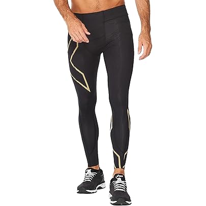 2XU ブラックゴールド タイツ　サイズM 2XU スポーツタイツ ブラック ゴールド 2XU スポーツタイツ ブラック