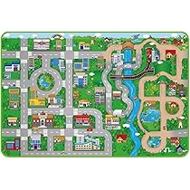 Amazon.co.jp: Jambo Play Mat プレイマット 道路 ジャンボプレイ