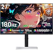 Amazon.co.jp: KTC 27インチ Mini LED QD 量子ドット ゲーミング